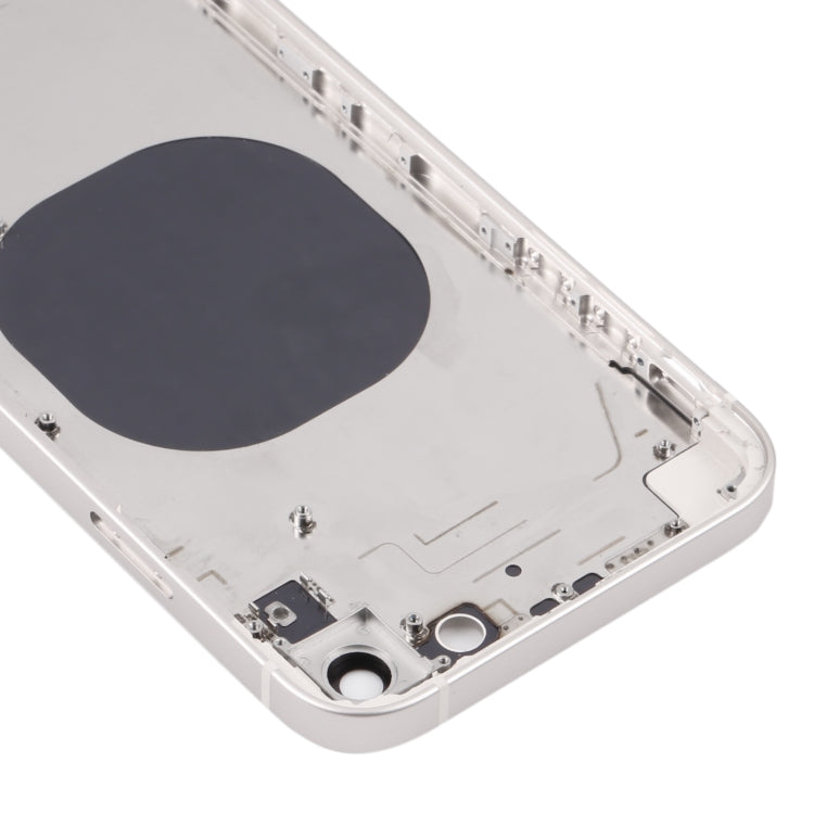 Back Housing Cover with Appearance Imitation of iP13 for iPhone XR(White) - Back Cover by buy2fix | Online Shopping UK | buy2fix