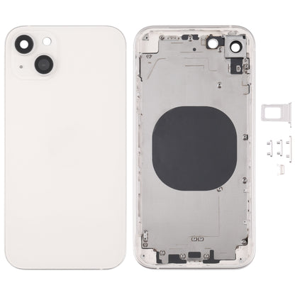 Back Housing Cover with Appearance Imitation of iP13 for iPhone XR(White) - Back Cover by buy2fix | Online Shopping UK | buy2fix