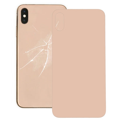 Glass Battery Back Cover for iPhone XS(Gold) - Back Cover by buy2fix | Online Shopping UK | buy2fix