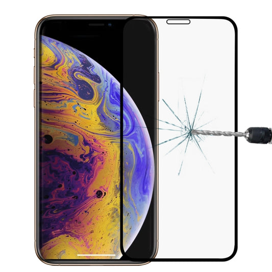 For iPhone 11 Pro / XS / X Anti-scratch 9H 9D Full Screen HD Tempered Glass Film - iPhone X & XS Tempered Glass by buy2fix | Online Shopping UK | buy2fix