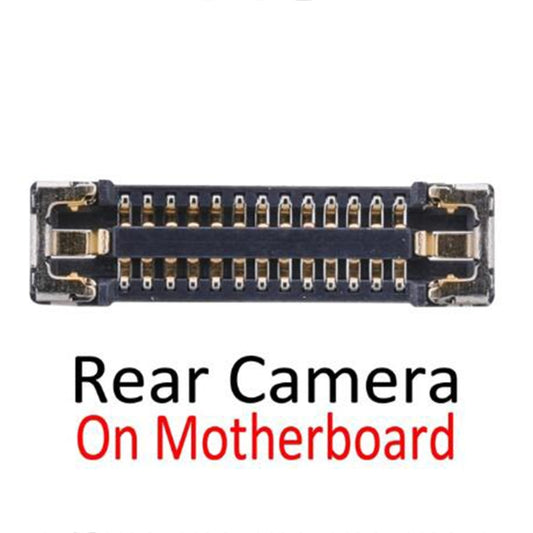 Rear Back Camera FPC Connector On Motherboard for iPhone XS - Others by buy2fix | Online Shopping UK | buy2fix