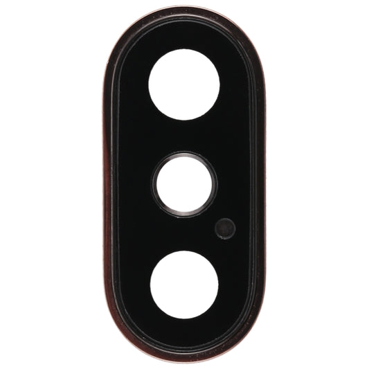 Back Camera Bezel with Lens Cover for iPhone XS / XS Max(Gold) - Camera Series by buy2fix | Online Shopping UK | buy2fix