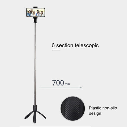 Mai Appearance K06 Multi-function Live Broadcast Mobile Bluetooth Self-timer Pole Tripod (Black) - Selfie Sticks by buy2fix | Online Shopping UK | buy2fix