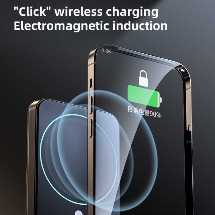 JJT-969 15W Max Output Magnetic Car Air Outlet Bracket Wireless Charger(White) - Wireless Charger Holders by buy2fix | Online Shopping UK | buy2fix
