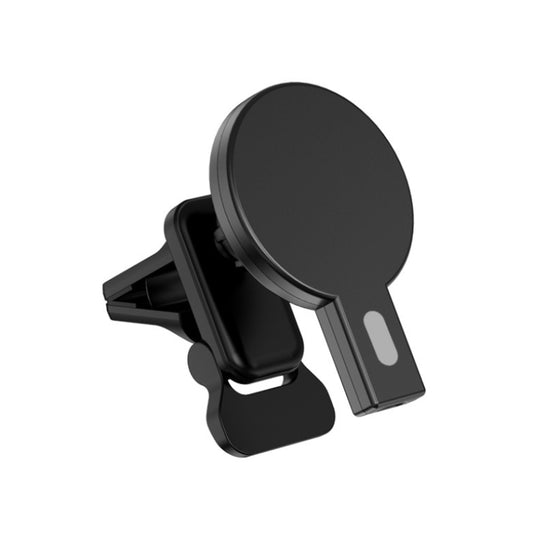 K07 15W Max Output Magnetic Car Air Outlet Bracket Wireless Charger(Black) - Wireless Charger Holders by buy2fix | Online Shopping UK | buy2fix