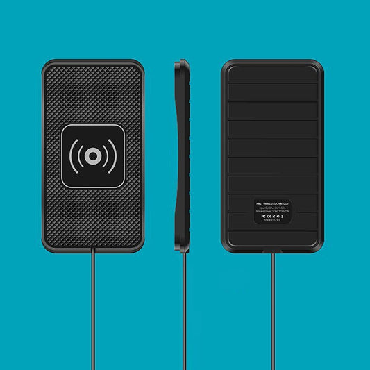 C3 QI Standard Vehicle Anti-skid Wireless Fast Charging Charger - Wireless Charger by buy2fix | Online Shopping UK | buy2fix
