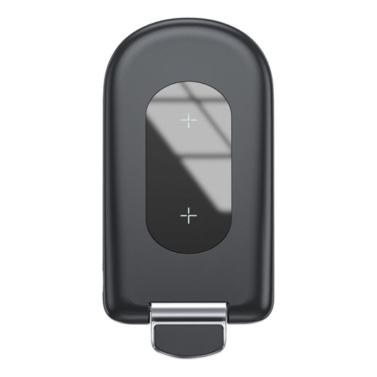 ROCK W30 15W Mobile Phone Wireless Charger Foldable Desktop Holder (Black) - Wireless Charger by ROCK | Online Shopping UK | buy2fix