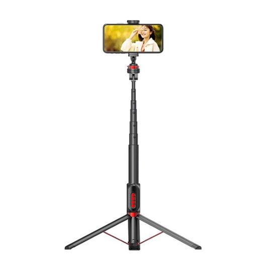 Aluminum Alloy Mobile Phone Bluetooth Selfie Stick Live Floor Tripod Bracket, Height: 1.5m - Selfie Sticks by buy2fix | Online Shopping UK | buy2fix