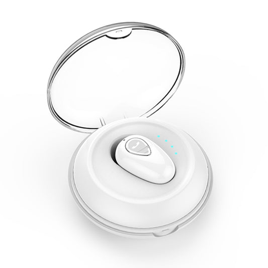 YX01 Sweatproof Bluetooth 4.1 Wireless Bluetooth Earphone with Charging Box, Support Memory Connection & HD Call(White) by buy2fix