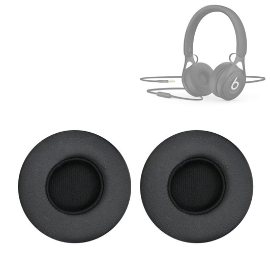 2 PCS For Beats EP Wired Headset Ear-cap Sponge Earmuffs(Black) - Earmuff & Pad by buy2fix | Online Shopping UK | buy2fix