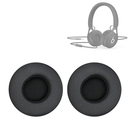 2 PCS For Beats EP Wired Headset Ear-cap Sponge Earmuffs(Black) - Earmuff & Pad by buy2fix | Online Shopping UK | buy2fix
