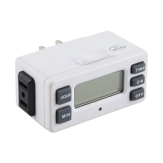 110V Indoor Digital Bar Timer Switch - Smart Switch by buy2fix | Online Shopping UK | buy2fix