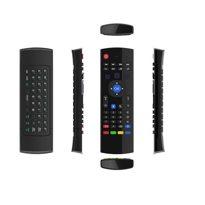 MX3-M Air Mouse Wireless 2.4G Remote Control Keyboard with Microphone for Android TV Box / Mini PC by buy2fix