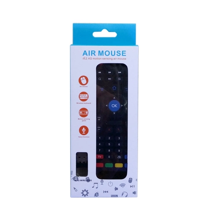 MX3-M Air Mouse Wireless 2.4G Remote Control Keyboard with Microphone for Android TV Box / Mini PC by buy2fix