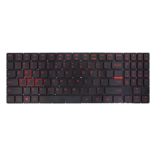 US Keyboard with Backlight for Lenovo Legion Y520 Y520-15IKB Y720 Y720-15IKB R720 R720-15IKB (Black) - Replacement Keyboards by buy2fix | Online Shopping UK | buy2fix