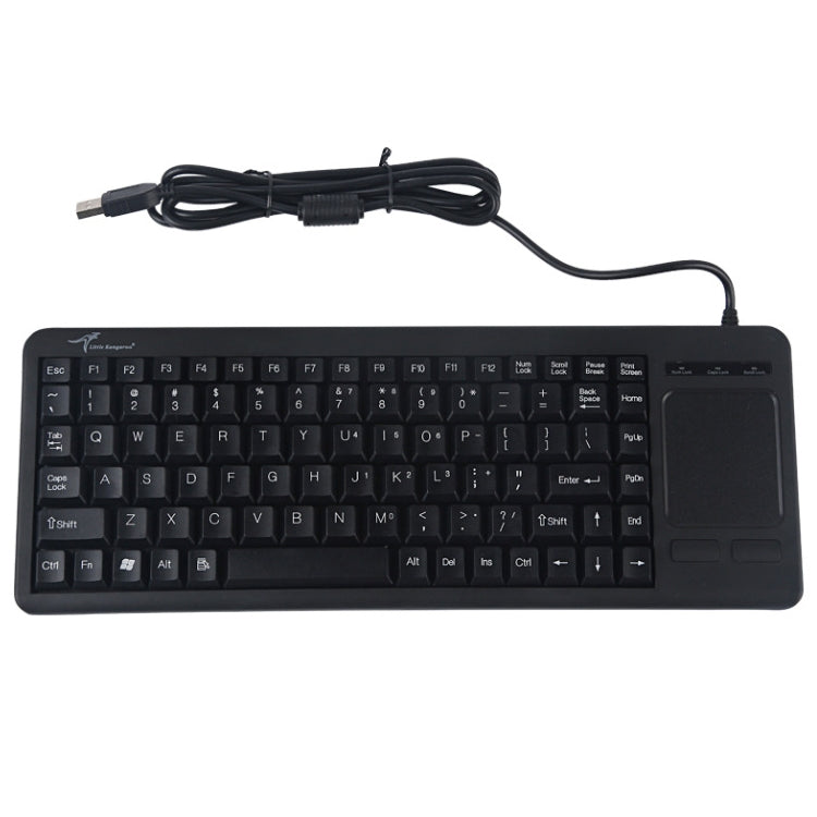 DS-8800 USB Interface Prevent Water Splashing Laser Engraving Character One-piece Wired Touchpad Keyboard, Length: 1.5m by buy2fix