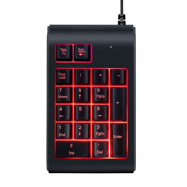 MC Saite 529 19 Keys Wired Three-color Backlight Numeric Keyboard by MC Saite