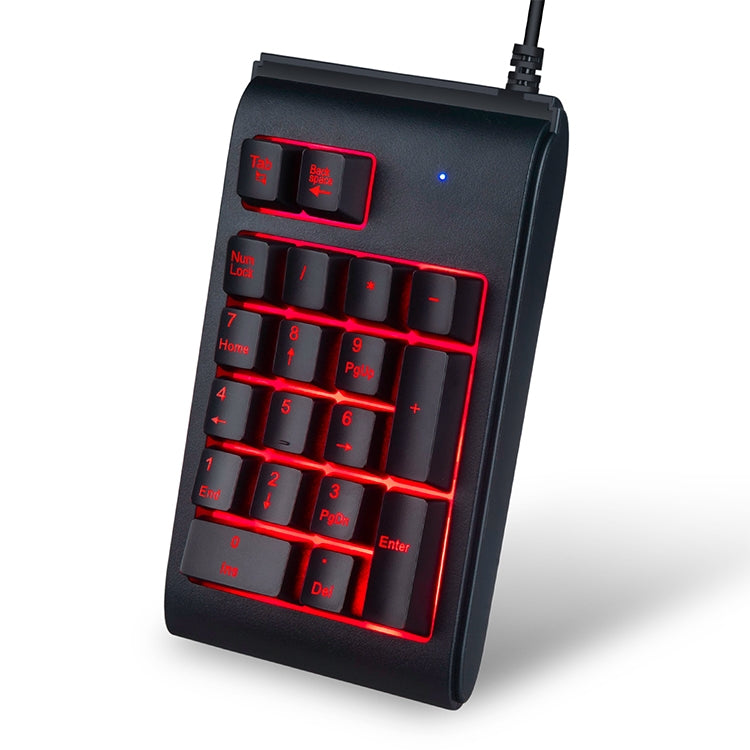 MC Saite 529 19 Keys Wired Three-color Backlight Numeric Keyboard by MC Saite
