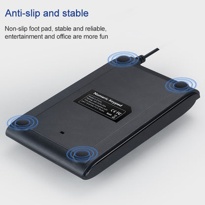 MC Saite 529 19 Keys Wired Three-color Backlight Numeric Keyboard by MC Saite