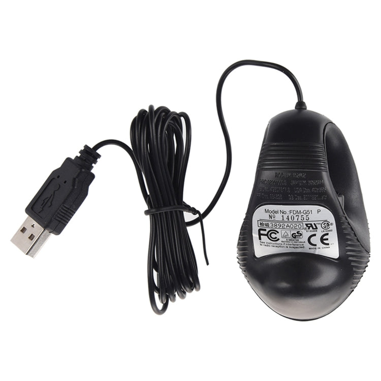 Portable Mini Handheld Wired Mouse by buy2fix