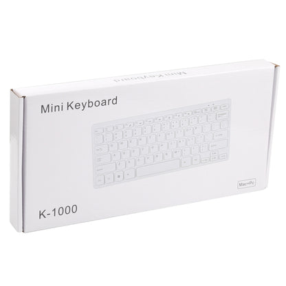 TT-A01 Ultra-thin Design Mini Wired Keyboard, German Version (Black) by buy2fix