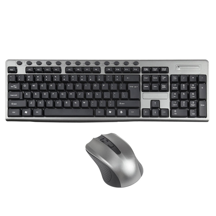 KB-6600 2.4Ghz Office Waterproof Wireless Keyboard Mouse Set by buy2fix