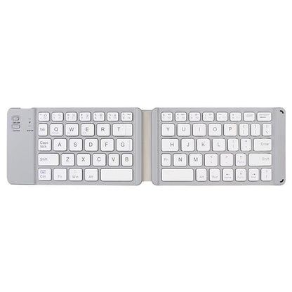 B05 USB Charging Portable Mini Folding Bluetooth Wireless Keyboard (White) by buy2fix