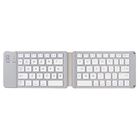 B05 USB Charging Portable Mini Folding Bluetooth Wireless Keyboard (White) by buy2fix
