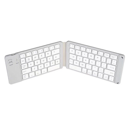 B05 USB Charging Portable Mini Folding Bluetooth Wireless Keyboard (White) by buy2fix