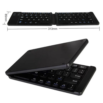 B05 USB Charging Portable Mini Folding Bluetooth Wireless Keyboard (White) by buy2fix