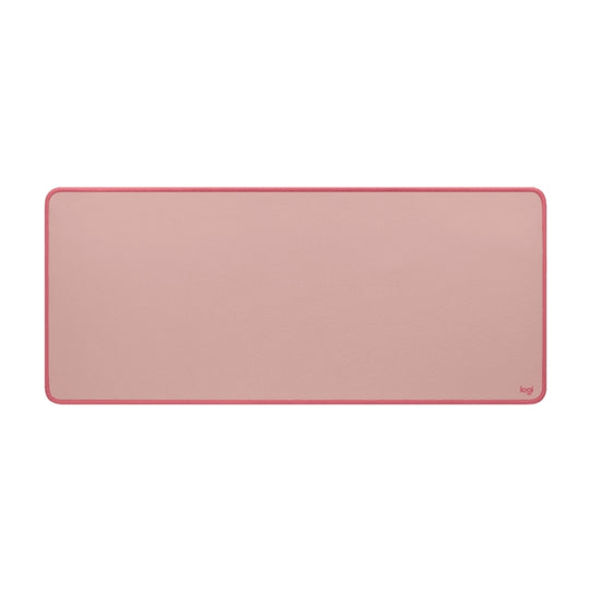 Tapis de bureau pour clavier et souris Logitech (rose)