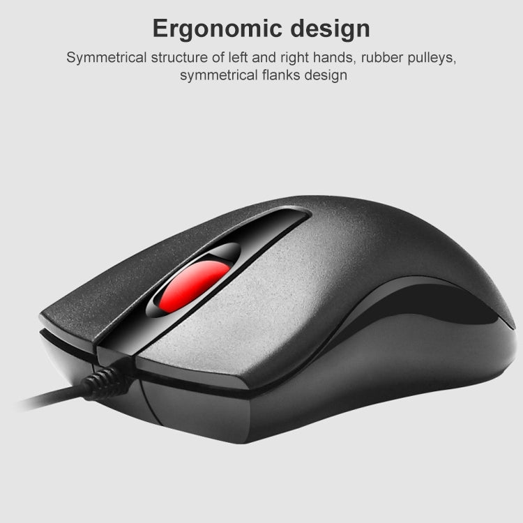 ZGB S500 Square Keycap Wired Keyboard + Mouse Set (White) by Chasing Leopard