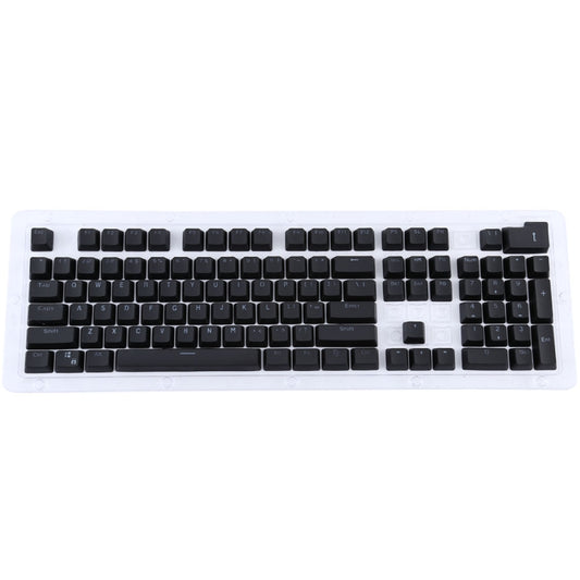 104 Keys Double Shot PBT Backlit Keycaps for Mechanical Keyboard(Black) by buy2fix