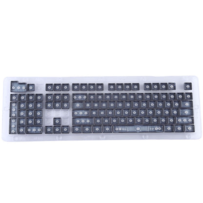 104 Keys Double Shot PBT Backlit Keycaps for Mechanical Keyboard(Black) by buy2fix
