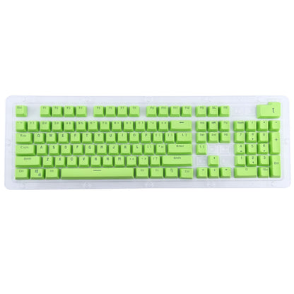 104 Keys Double Shot PBT Backlit Keycaps for Mechanical Keyboard (Green) by buy2fix