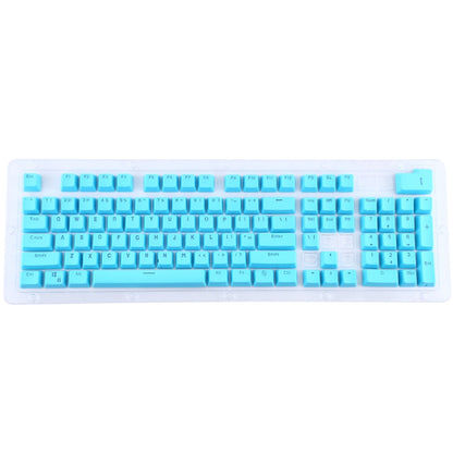 104 Keys Double Shot PBT Backlit Keycaps for Mechanical Keyboard(Blue) by buy2fix