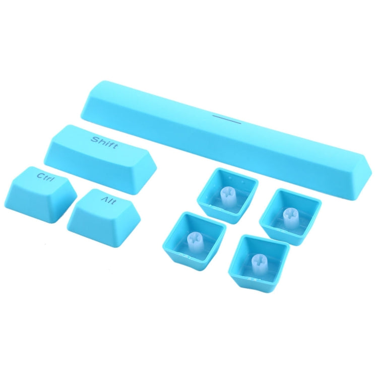 104 Keys Double Shot PBT Backlit Keycaps for Mechanical Keyboard(Blue) by buy2fix
