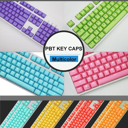 104 Keys Double Shot PBT Backlit Keycaps for Mechanical Keyboard(Orange) by buy2fix