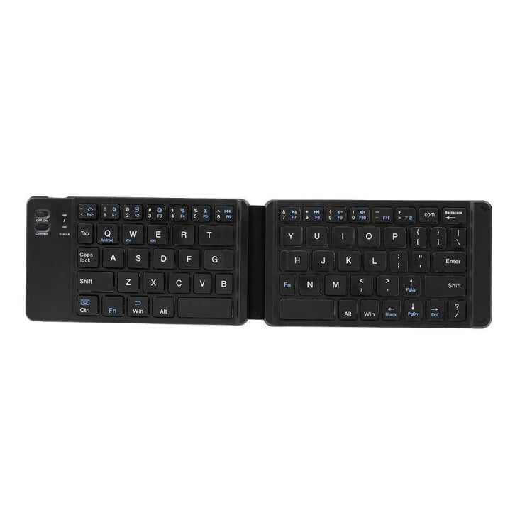 Mini Wireless Bluetooth Folding Keyboard (Black) by buy2fix