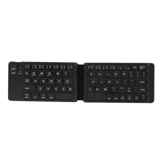 Mini Wireless Bluetooth Folding Keyboard (Black) by buy2fix
