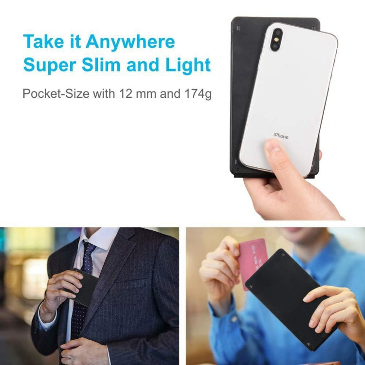 Mini Wireless Bluetooth Folding Keyboard (Black) by buy2fix