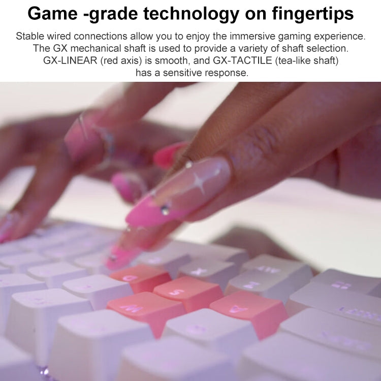 Logitech Aurora G713 RGB Wired Game E-sports 87-key Mechanical Keyboard with Palm Support, Tea Shaft - Wired Keyboard by Logitech | Online Shopping UK | buy2fix