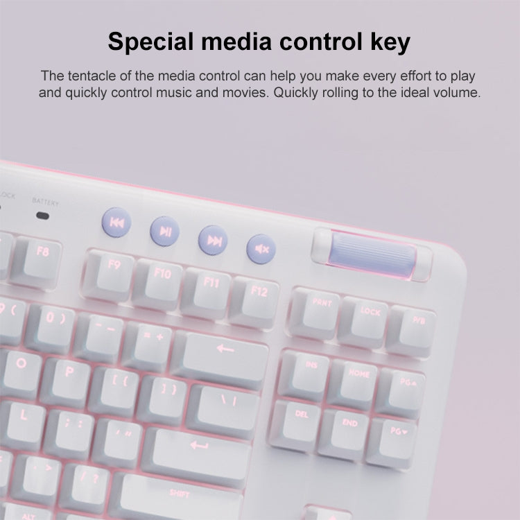 Logitech Aurora G713 RGB Wired Game E-sports 87-key Mechanical Keyboard with Palm Support, Tea Shaft - Wired Keyboard by Logitech | Online Shopping UK | buy2fix