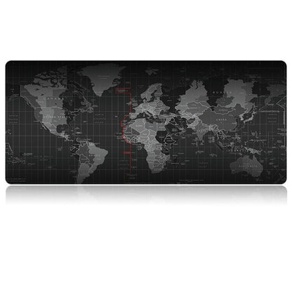 Extended Large Anti-Slip World Map Pattern Soft Rubber Smooth Cloth Surface Game Mouse Pad Keyboard Mat, Size: 70 x 30cm by buy2fix