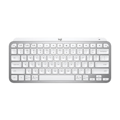 Logitech MX Keys Mini Wireless Bluetooth Ultra-thin Smart Backlit Keyboard (Grey) - Wireless Keyboard by Logitech | Online Shopping UK | buy2fix