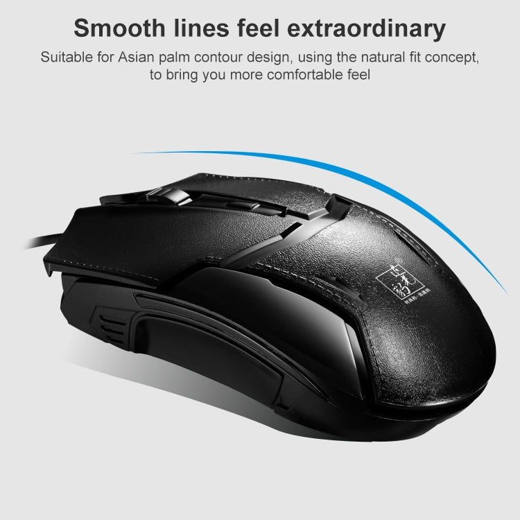 ZGB Q9B Wired Keyboard + Mouse Set by Chasing Leopard