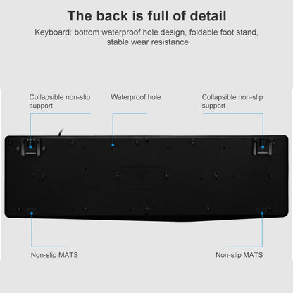 ZGB Q9B Wired Keyboard + Mouse Set by Chasing Leopard