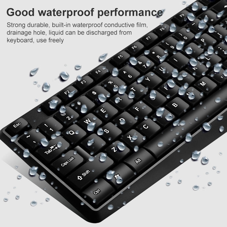 ZGB Q9B Wired Keyboard + Mouse Set by Chasing Leopard