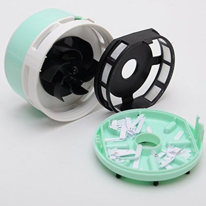 Mini Cute Personality Household / Vehicle Handheld Desk Table Keyboard Vacuum Cleaner, Size: 8x6x6cm(Blue) by buy2fix