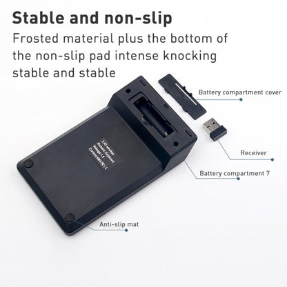 MC Saite 2129RF 18 Keys Wireless 2.4G Numeric Keyboard by MC Saite